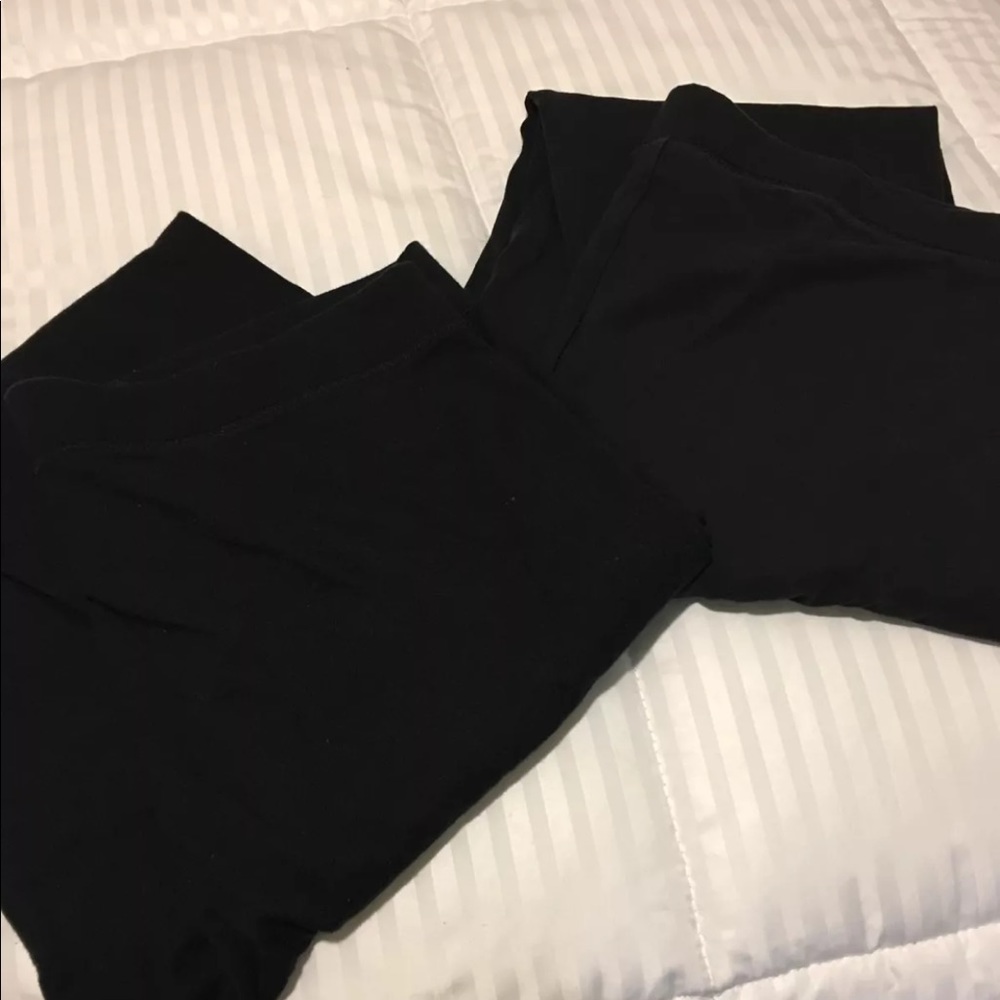 2 pairs of PINK leggings